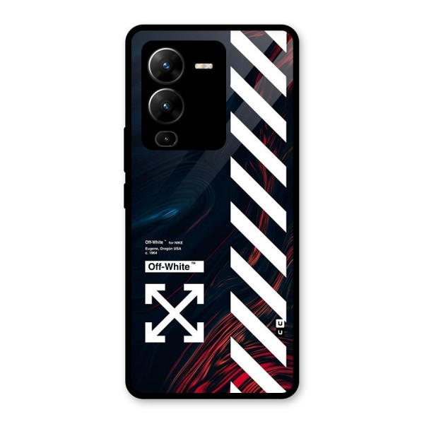 Awesome Stripes Glass Back Case for Vivo V25 Pro