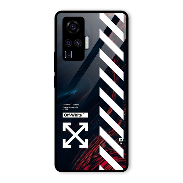 Awesome Stripes Glass Back Case for Vivo X50 Pro