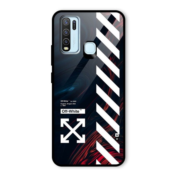 Awesome Stripes Glass Back Case for Vivo Y50