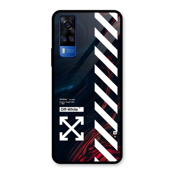 Awesome Stripes Glass Back Case for Vivo Y51