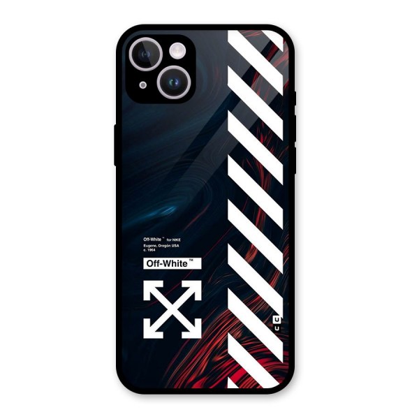 Awesome Stripes Glass Back Case for iPhone 14 Plus