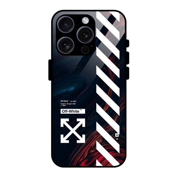 Awesome Stripes Glass Back Case for iPhone 15 Pro