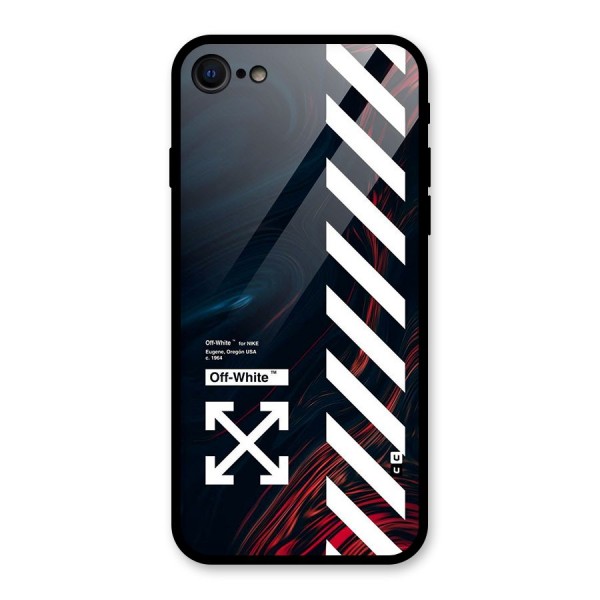 Awesome Stripes Glass Back Case for iPhone 8