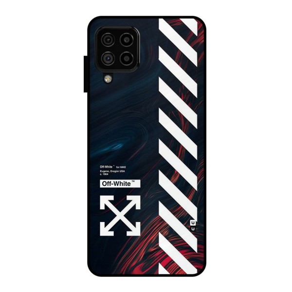 Awesome Stripes Metal Back Case for Galaxy A22 4G