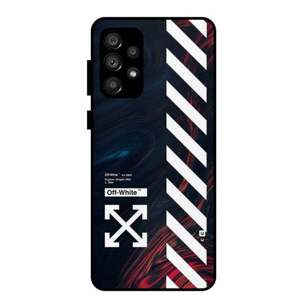 Awesome Stripes Metal Back Case for Galaxy A73 5G