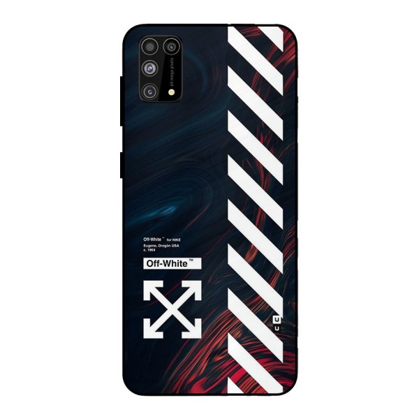 Awesome Stripes Metal Back Case for Galaxy M31