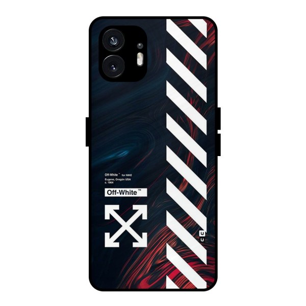 Awesome Stripes Metal Back Case for Nothing Phone 2