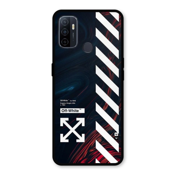 Awesome Stripes Metal Back Case for Oppo A53