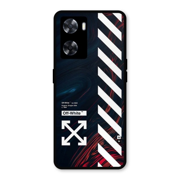 Awesome Stripes Metal Back Case for Oppo A77