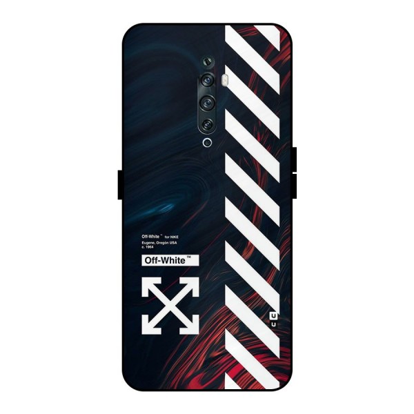 Awesome Stripes Metal Back Case for Oppo Reno2 F