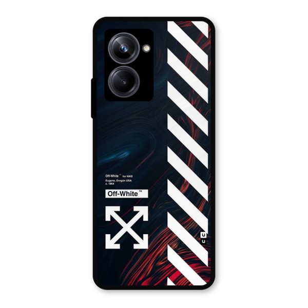 Awesome Stripes Metal Back Case for Realme 10 Pro