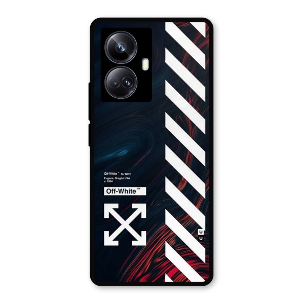 Awesome Stripes Metal Back Case for Realme 10 Pro Plus