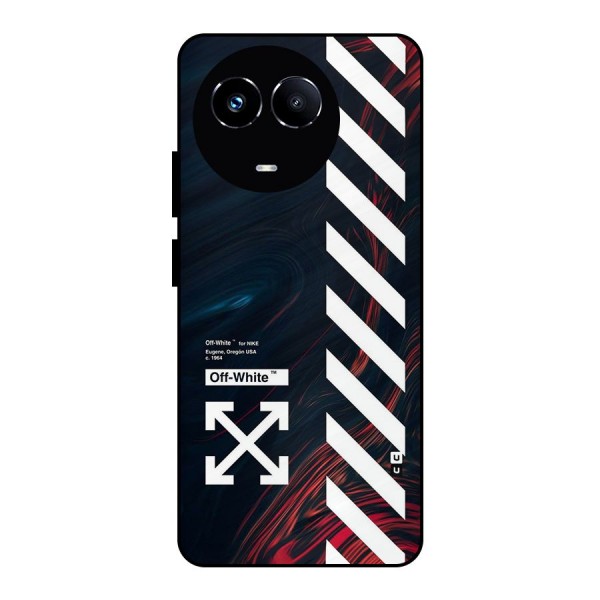 Awesome Stripes Metal Back Case for Realme 11 5G