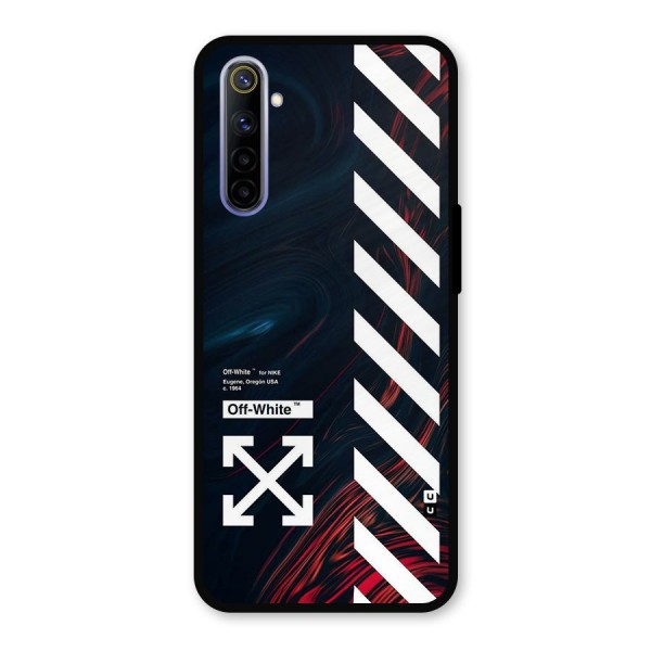 Awesome Stripes Metal Back Case for Realme 6