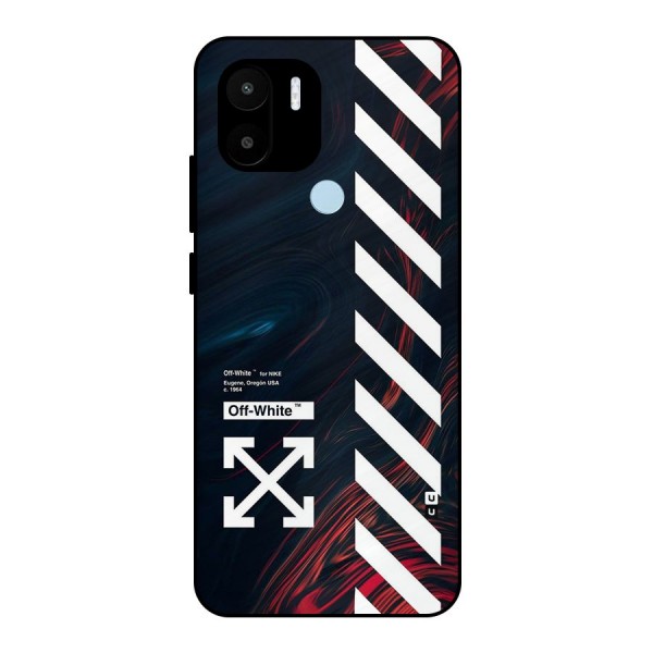 Awesome Stripes Metal Back Case for Redmi A1 Plus