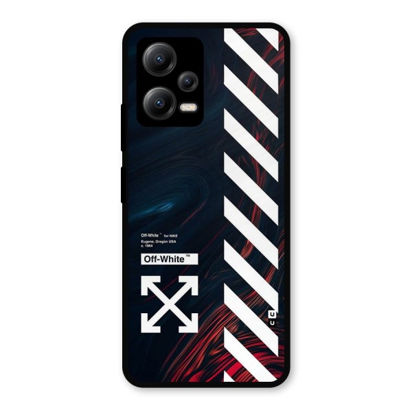 Awesome Stripes Metal Back Case for Redmi Note 12 5G