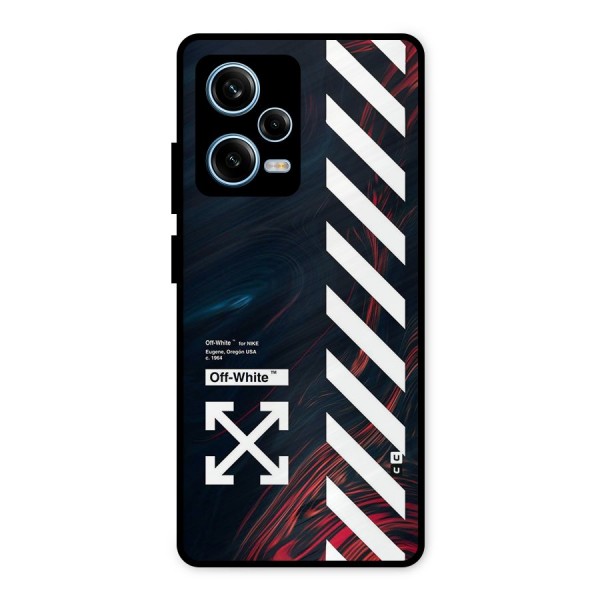 Awesome Stripes Metal Back Case for Redmi Note 12 Pro