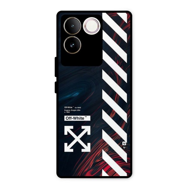 Awesome Stripes Metal Back Case for Vivo T2 Pro