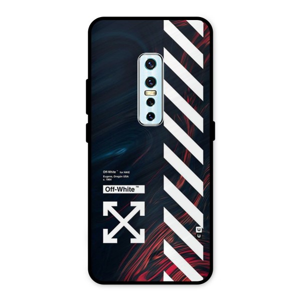 Awesome Stripes Metal Back Case for Vivo V17 Pro