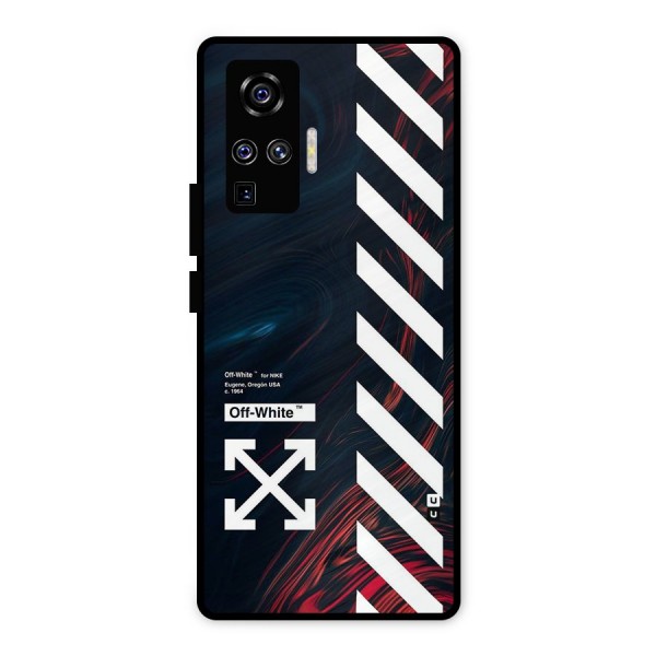 Awesome Stripes Metal Back Case for Vivo X50 Pro