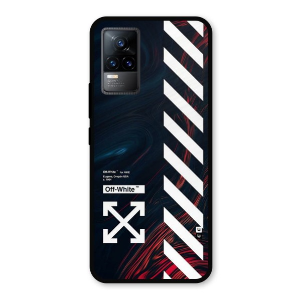 Awesome Stripes Metal Back Case for Vivo Y73