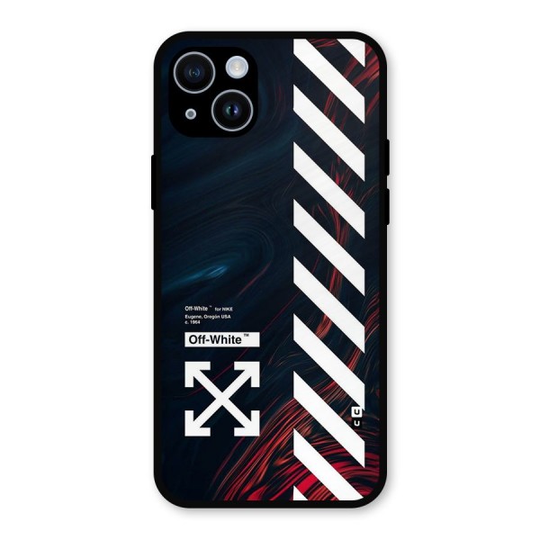 Awesome Stripes Metal Back Case for iPhone 14