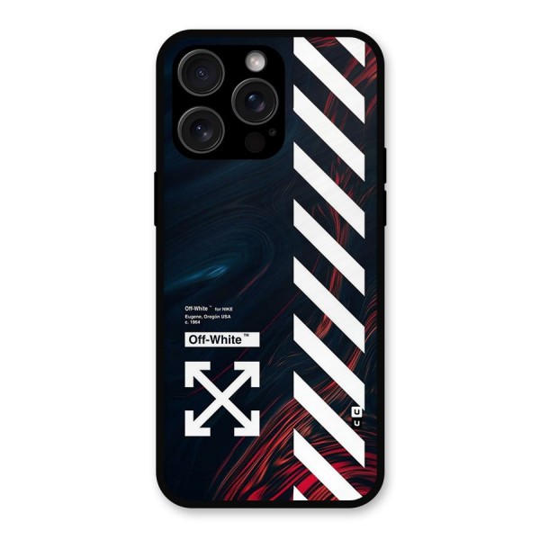 Awesome Stripes Metal Back Case for iPhone 15 Pro Max