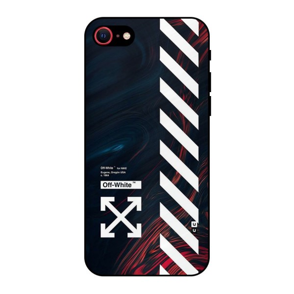 Awesome Stripes Metal Back Case for iPhone 8