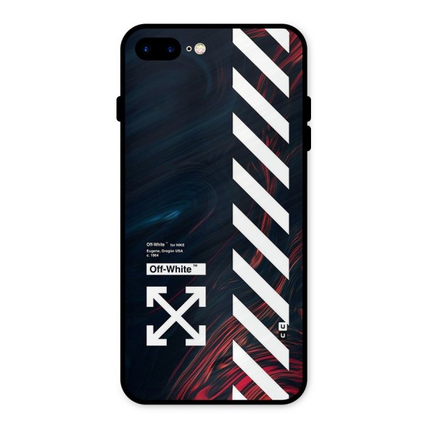 Awesome Stripes Metal Back Case for iPhone 8 Plus