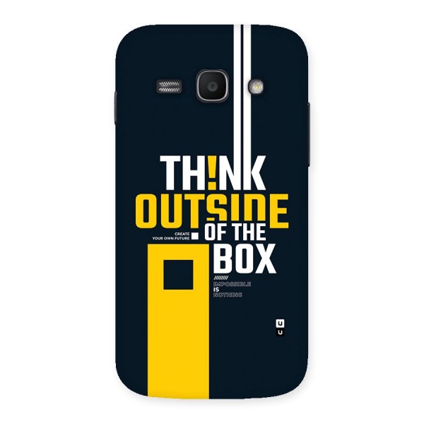 Awesome Think Out Side Back Case for Galaxy Ace3