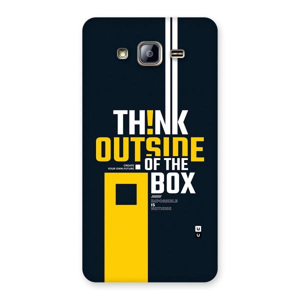 Awesome Think Out Side Back Case for Galaxy On5