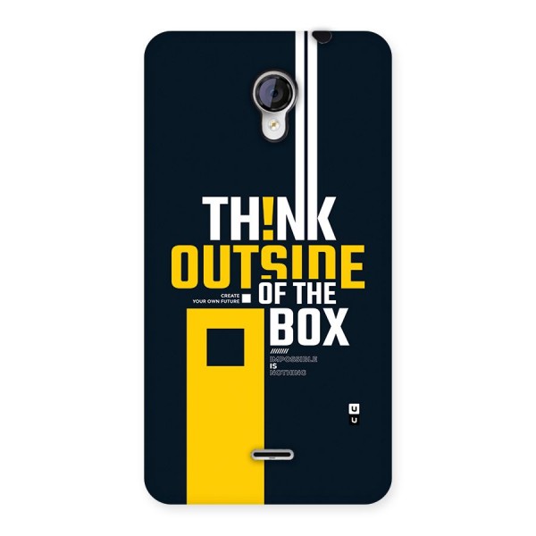 Awesome Think Out Side Back Case for Unite 2 A106