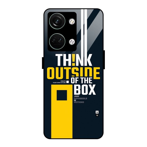 Awesome Think Out Side Glass Back Case for Oneplus Nord 3