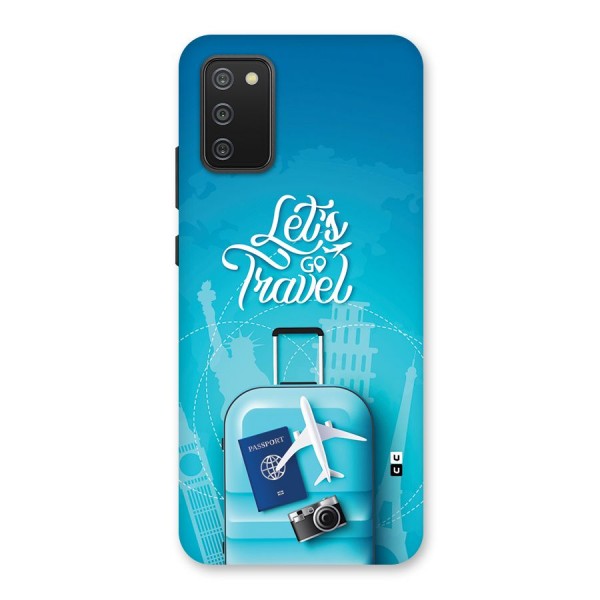 Awesome Travel Bag Back Case for Galaxy F02s