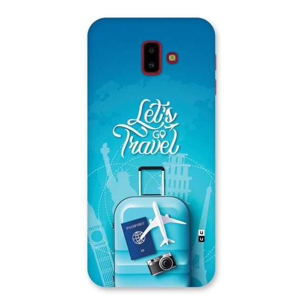 Awesome Travel Bag Back Case for Galaxy J6 Plus