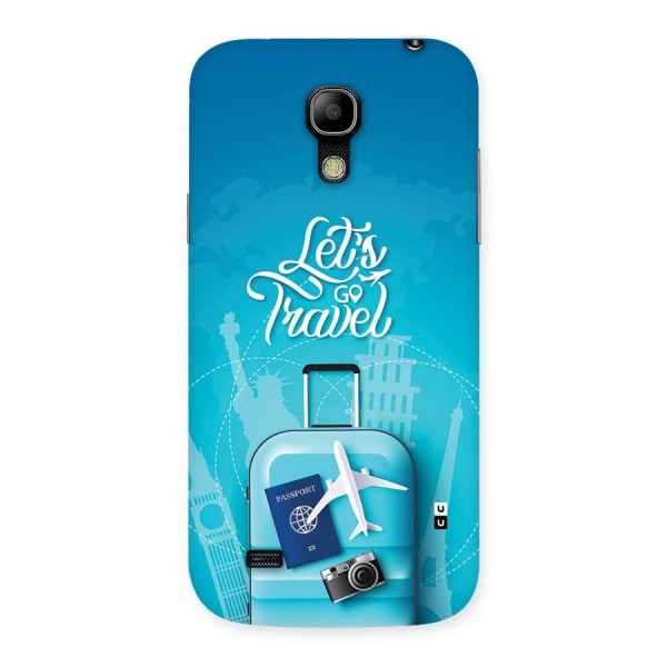 Awesome Travel Bag Back Case for Galaxy S4 Mini