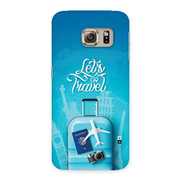 Awesome Travel Bag Back Case for Galaxy S6 Edge Plus