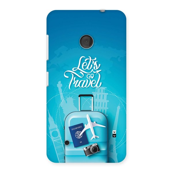 Awesome Travel Bag Back Case for Lumia 530