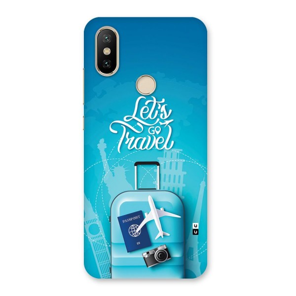 Awesome Travel Bag Back Case for Mi A2