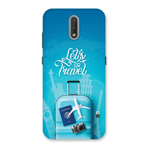 Awesome Travel Bag Back Case for Nokia 2.3