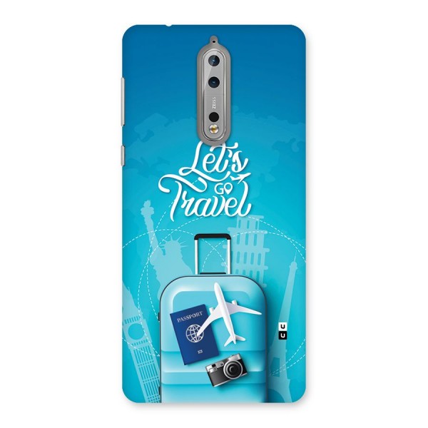 Awesome Travel Bag Back Case for Nokia 8