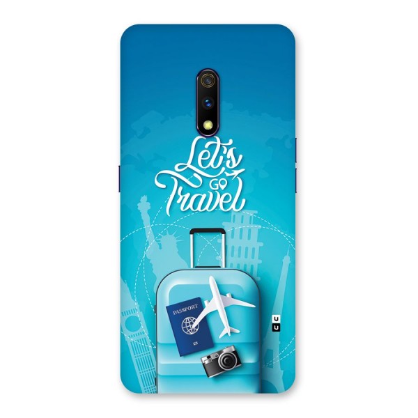 Awesome Travel Bag Back Case for Realme X