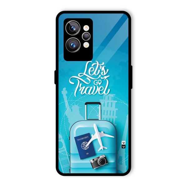 Awesome Travel Bag Glass Back Case for Realme GT2 Pro