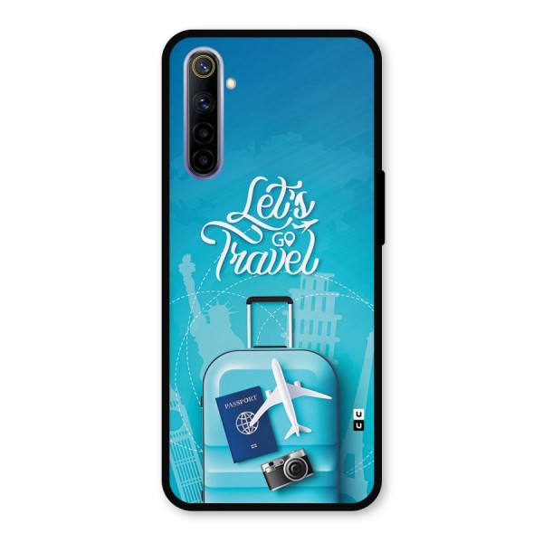 Awesome Travel Bag Metal Back Case for Realme 6