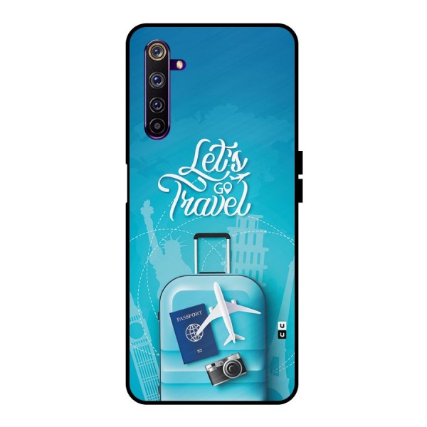 Awesome Travel Bag Metal Back Case for Realme 6 Pro