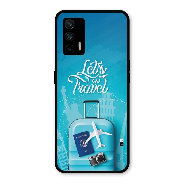 Awesome Travel Bag Metal Back Case for Realme GT 5G