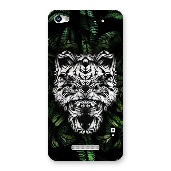 Aztec Art Tiger Back Case for Canvas Hue 2 A316