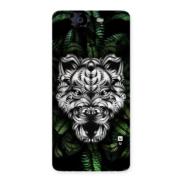 Aztec Art Tiger Back Case for Canvas Knight A350