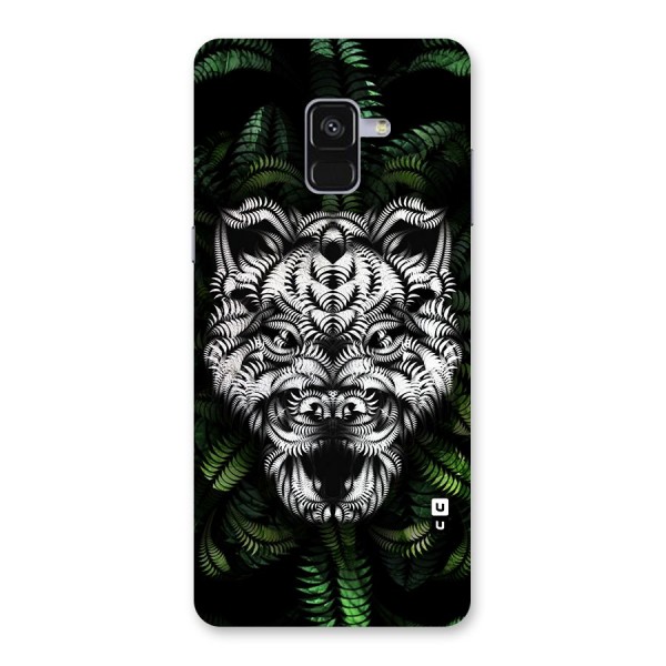 Aztec Art Tiger Back Case for Galaxy A8 Plus