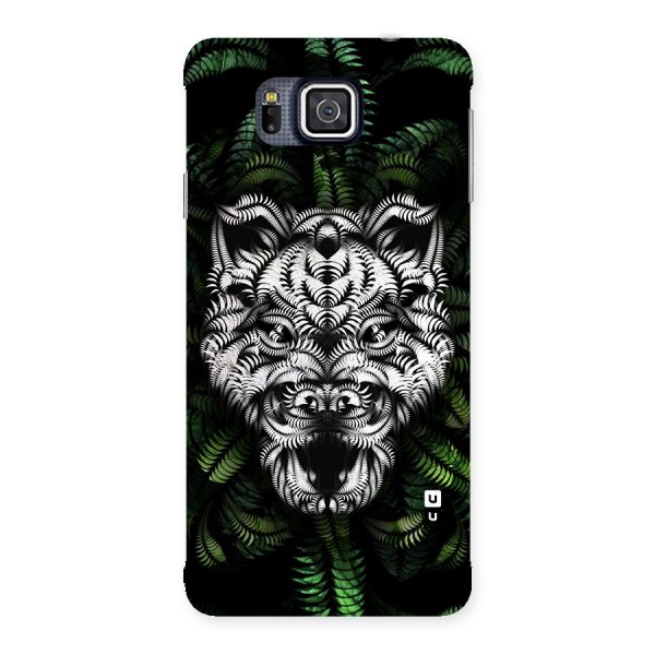 Aztec Art Tiger Back Case for Galaxy Alpha